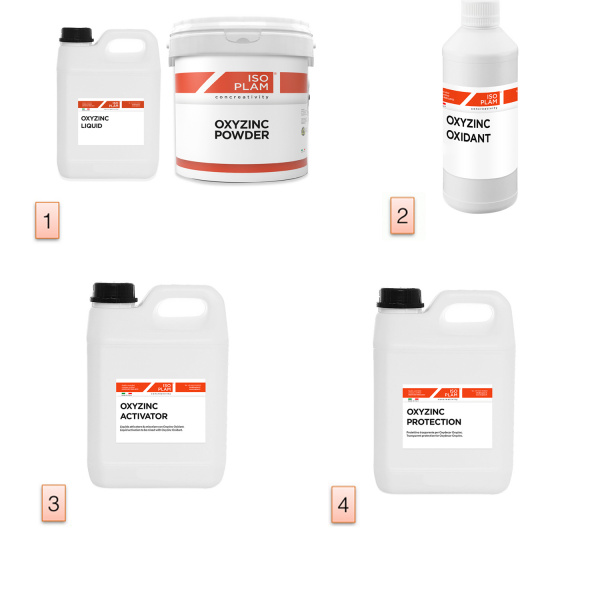 Kit Oxyzinc - pittura effetto zinco