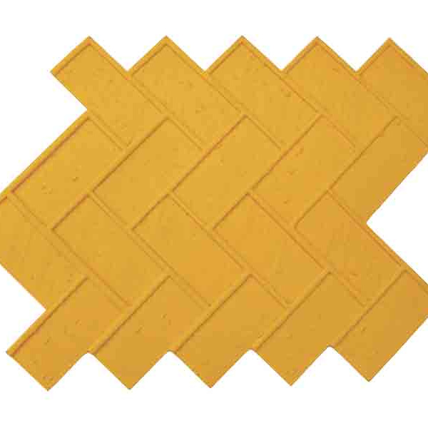 Small herringbone floor texture mats